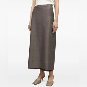 CORDERA Frayed Maxi Skirt